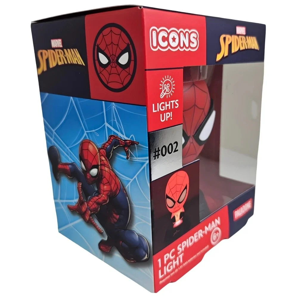 Spider-Man LED Lamp Paladone Marvel Icons Series 002 Battery Operated